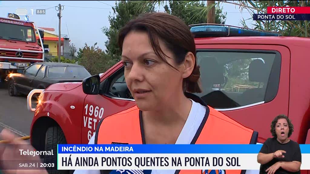 Incêndio na Lombada continua a preocupar autoridades locais