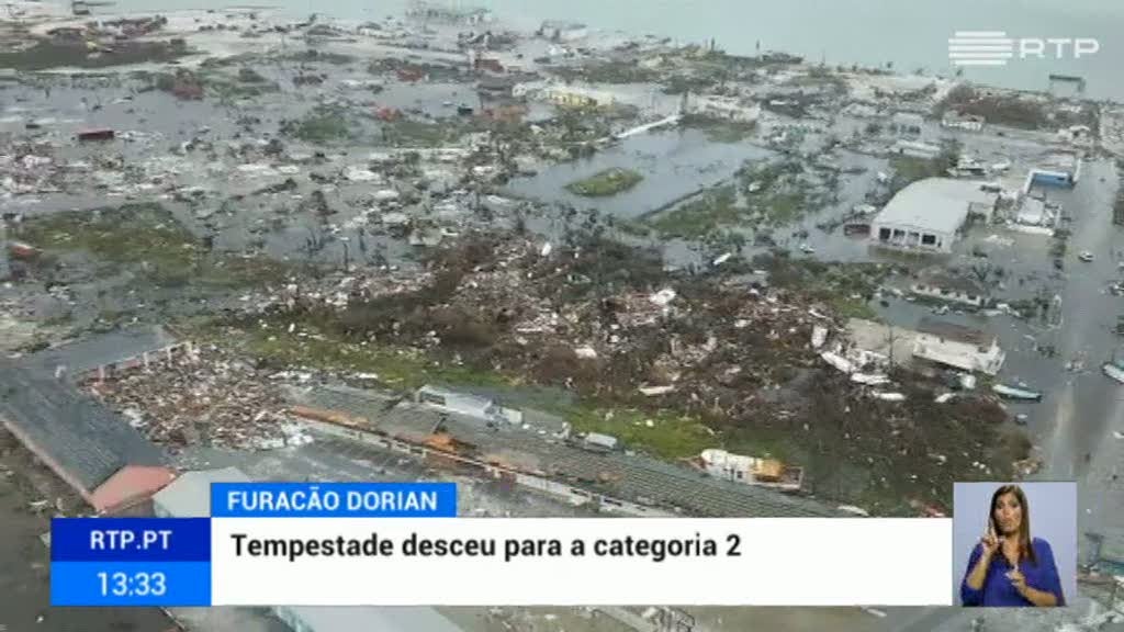 Fura��o Dorian. Bahamas em situa��o de crise humanit�ria