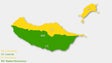 Chuva fraca e agitação marítima forte previstas para as próximas horas na Madeira