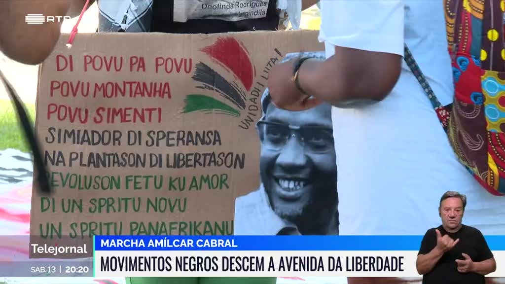 "Cabral ka mori". Movimentos Negros descem a Avenida da Liberdade