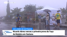 Ricardo Abreu venceu a primeira prova da Taça da Madeira de Ciclismo de Estrada (Vídeo)