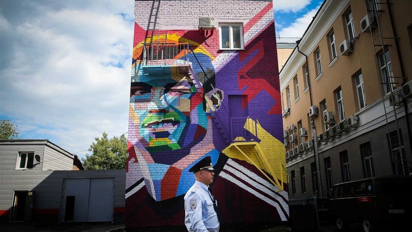 Imagem de O mural de Ronaldo, que ninguém pode visitar
