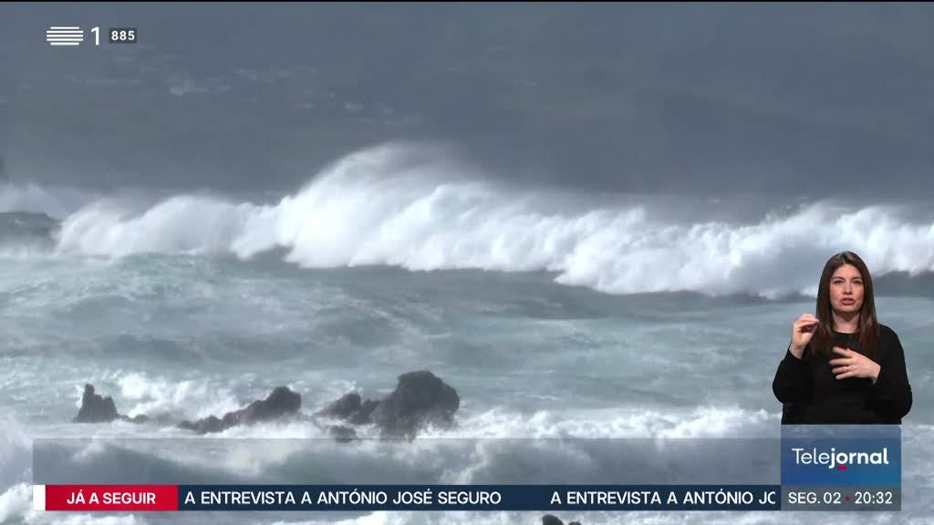 Imagem de Há mais tempestades a caminho de Portugal