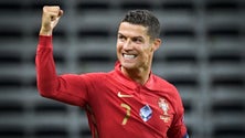 Imagem de Ronaldo continua motivado para representar Portugal