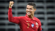 Imagem de Ronaldo continua motivado para representar Portugal