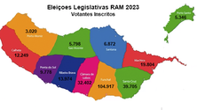 Funchal pode ajudar a eleger 21 deputados