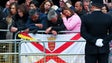 Imagem de Funeral da Rainha começou com 2.000 pessoas de pé para receber caixão