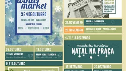 Câmara do Funchal divulga agenda dos mercados para os próximos 3 meses