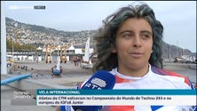 Madalena Freitas foi 6.ª no campeonato do mundo de Techno 293 (vídeo)