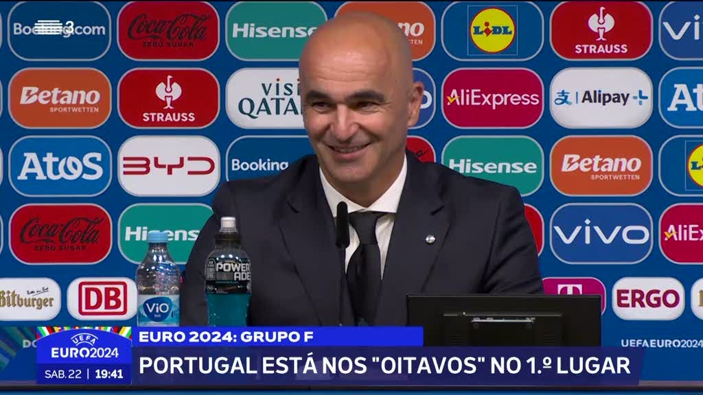 Euro 2024. A reação de Roberto Martínez à vitória frente à Turquia