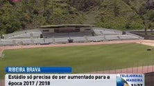 Imagem de Centro Desportivo da Ribeira Brava pronto para jogos da I liga