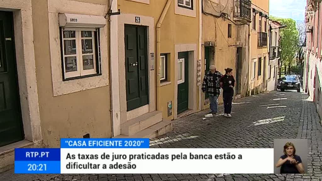 Taxas da banca dificultam ades�o � Casa Eficiente 2020