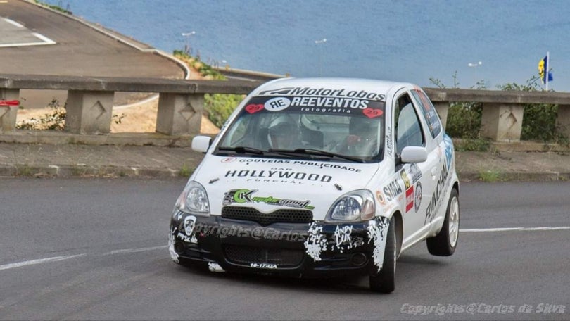 André Alves compete com o Toyota Yaris este ano mas só em três ralis.