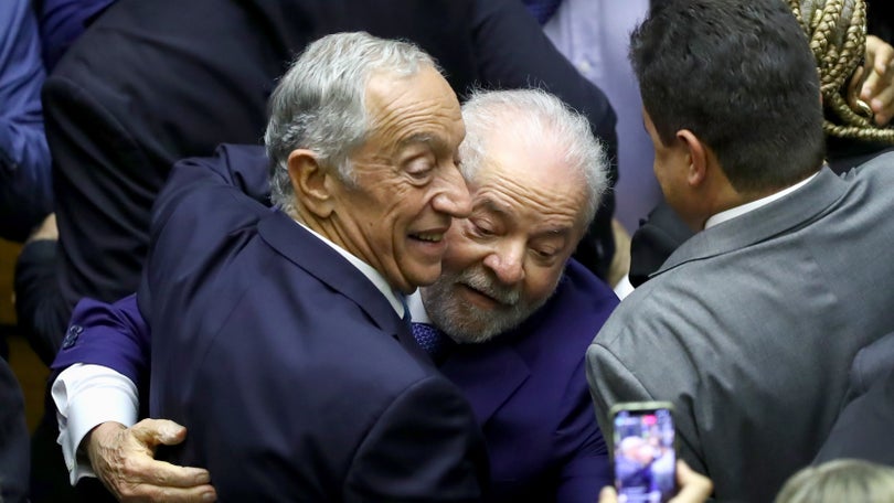 Imagem de Marcelo realça importância dada a Portugal pela administração Lula