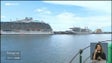 Cerca de 5000 turistas passaram hoje pelo porto da Madeira (vídeo)