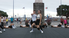 Imagem de Jovens comemoram dia em Ponta Delgada (Vídeo)