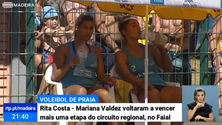 Imagem de Rita Costa e Mariana Valdez vencem 2.ª etapa do Circuito Regional de Voleibol de Praia (Vídeo)