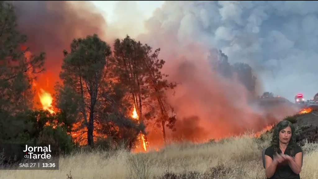 Incêndio na Califórnia obriga à retirada de milhares de pessoas