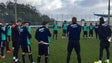 Imagem de Aristeguieta cumpriu o primeiro treino com a camisola do Nacional e Zequinha, ex-Arouca reforça a equipa alvi-negra