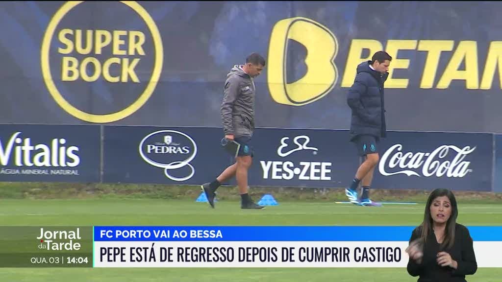 Pepe regressa na sexta à titularidade na deslocação do Porto ao Bessa