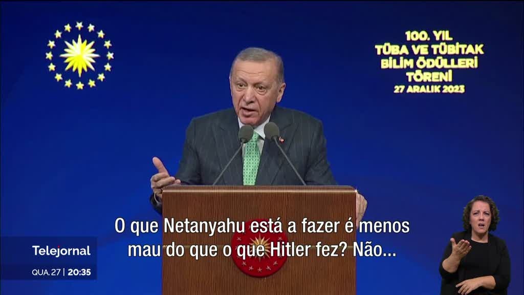 Presidente da Turquia comparou Netanyahu a Adolf Hitler