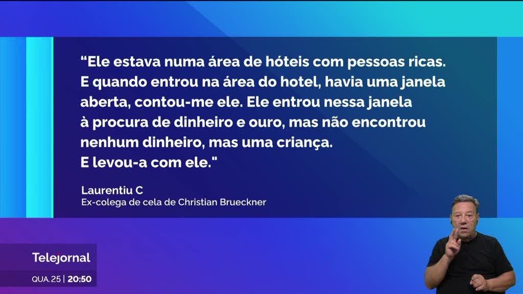 Caso Maddie. Testemunha garante que Bruckner matou criança