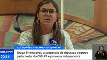 Graça Silveira pediu a sua suspensão do CDS-PP e passou a deputada independente [Vídeo]