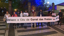 Imagem de Uma dezena manifesta-se contra teleférico (vídeo)