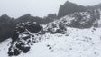 Imagem de Neve volta a encerrar estrada de acesso ao Pico do Areeiro