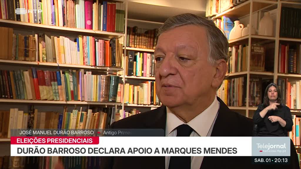 Presidenciais 2026. Durão Barroso declara apoio a Luís Marques Mendes