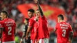 Benfica vence o Guimarães na Luz