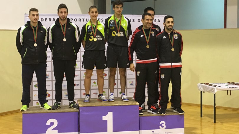Imagem de Duarte Mendonça e Vitor Hugo sagraram-se hoje campeões nacionais de pares séniores