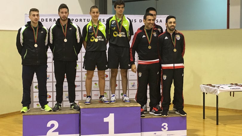 Duarte Mendonça e Vitor Hugo sagraram-se hoje campeões nacionais de pares séniores