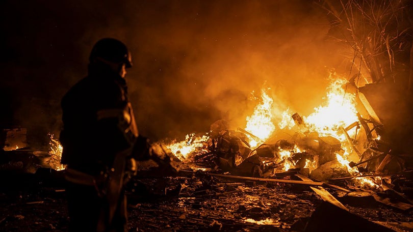 Imagem de Rússia lança ataque aéreo a Kiev com dezenas de drones e mísseis