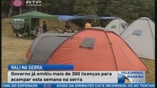 Imagem de Muitos acampam nos dias de Rali (Vídeo)