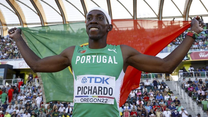 Pedro Pichardo campeão do mundo do triplo salto