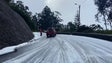 Túnel do Curral da Freiras está parcialmente obstruído pela neve (áudio)
