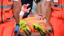 Imagem de Ronaldo partiu o nariz ao guarda-redes do Chievo