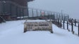 Neve já chegou ao Pico do Arieiro (vídeo)