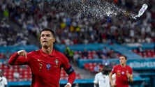 Imagem de Portugal nos `oitavos` com a Bélgica ao empatar com a França