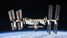 Imagem de Crew-7 chegou à Estação Espacial Internacional