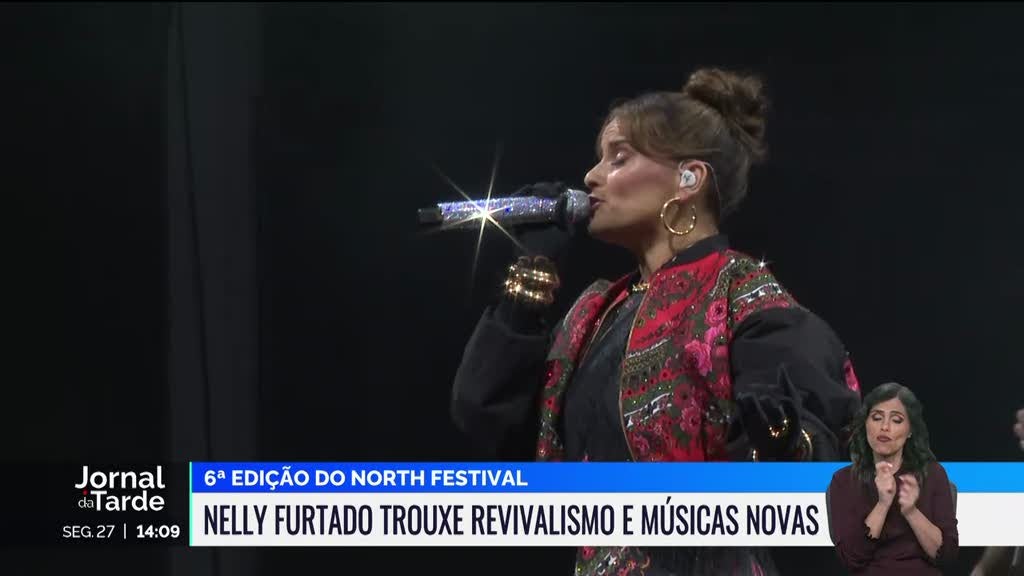 North Festival. Nelly Furtado regressou aos palcos portugueses