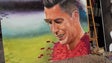 Artista venezuelano volta a pintar Cristiano Ronaldo