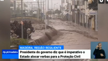 Imagem de Albuquerque diz que a Madeira está mais bem preparada para lidar com desastres que em 2010 (Vídeo)