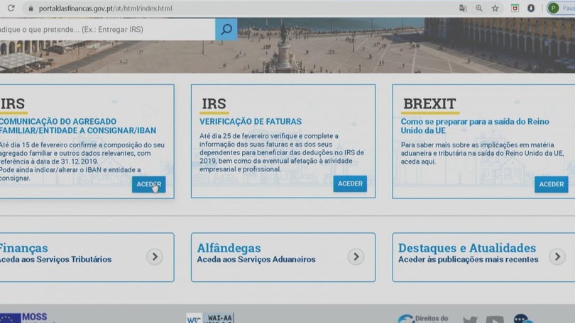 Imagem de Contribuintes têm até hoje para validar faturas