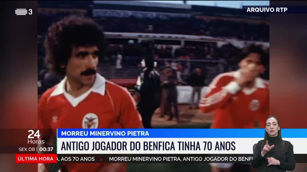 Morreu Pietra, antigo jogador do Benfica tinha 70 anos