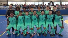 Seleção portuguesa sub-17 de futsal venceu a França em São Miguel (Vídeo)