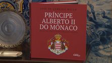 Viagem do Príncipe Alberto II do Mónaco a Ponta Delgada em livro