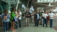 Imagem de Forças de segurança protestam nos aeroportos portugueses (vídeo)