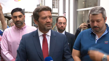 Imagem de Líder nacional do Chega visita São Miguel (Vídeo)